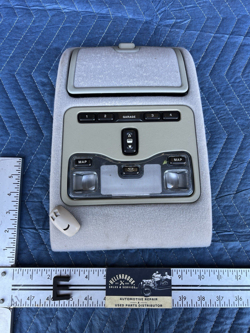 1998-2003 Jaguar XJR XJ8 Overhead Dome Light Console Gray LNC2290AA OEM #4587E