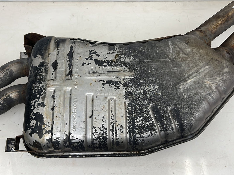 1996-2003 Audi S8 D2 A8 Rear Exhaust Muffler Silencer 4D0253611E OEM #6558EM