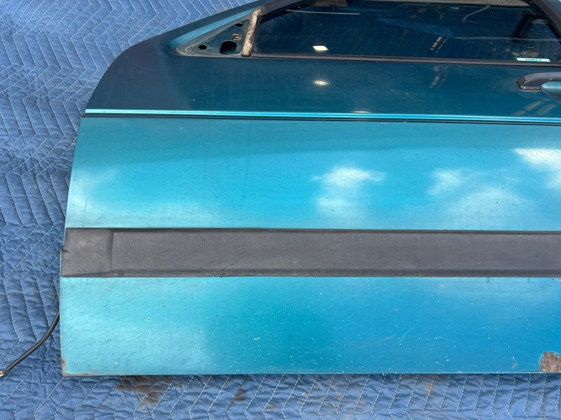 1985-1992 Volkswagen Golf Door Front Left Green OEM