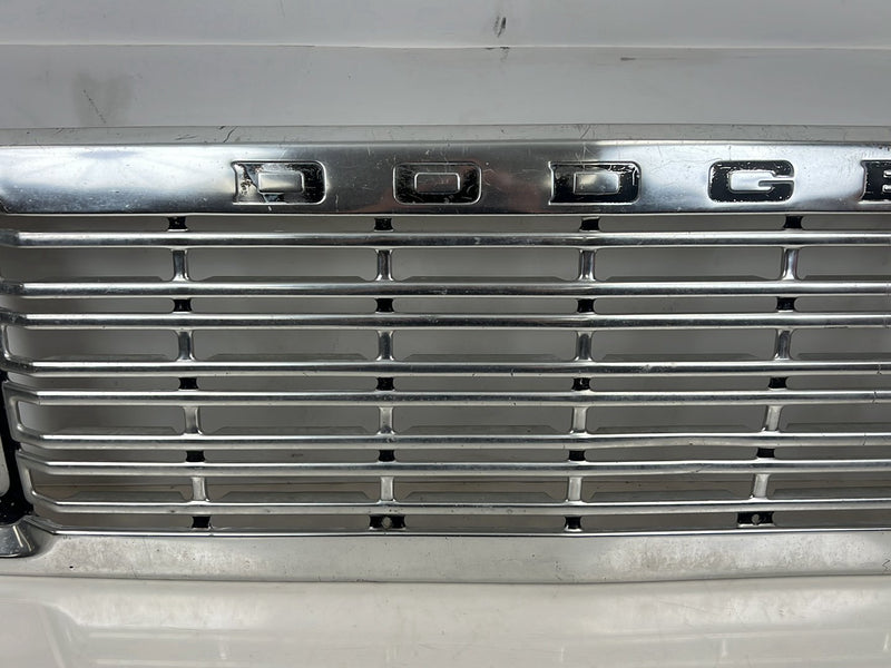 1977-1978 Dodge Truck Tin Front Grille D150 Pickup Aluminum Trim OEM ##6063EM