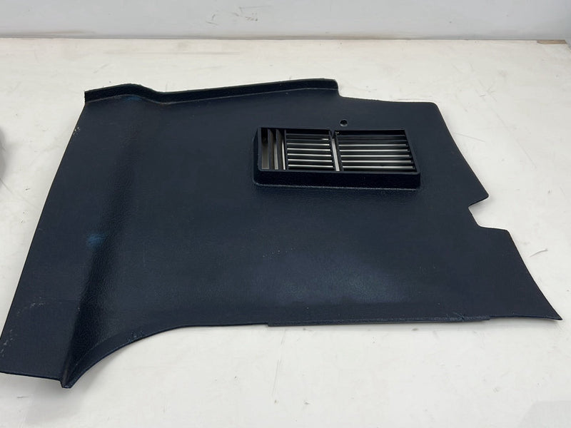 1975-1980 Volvo 244 240 Lower Left & Right Kick Panel Trim Black OEM #5410EM