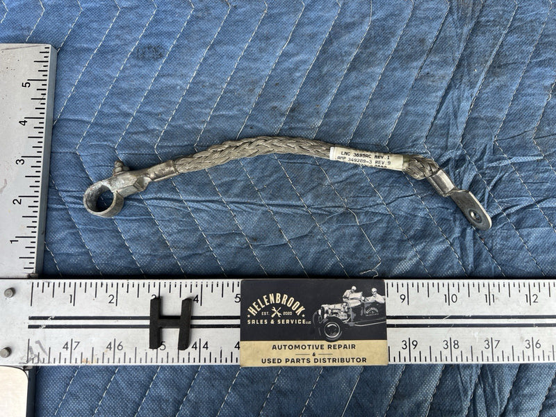 1998-2003 Jaguar XJR XJ8 X308 Negative Battery Cable Ground LNC3695AC OEM #4726E