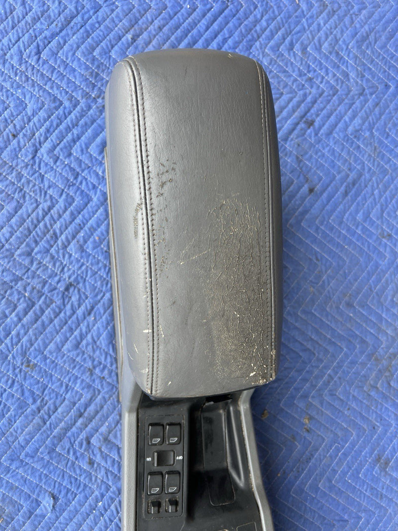 1993-1997 Volvo 850 850R Charcoal Center Console Assembly & Armrest OEM #4417E