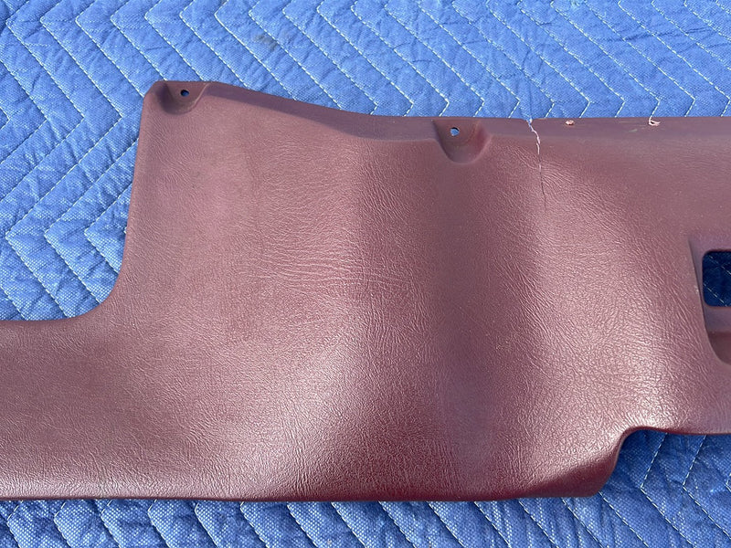 1995-1999 Chevrolet Silverado GMC Driver LH Knee Bolster Trim Maroon OEM #5489EM