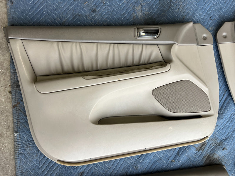 2002-2006 Toyota Camry Interior Door Card Trim Panel Set of 4 Beige OEM #5016EM