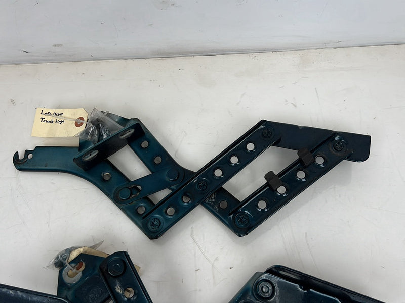 1986-1993 Volvo 240 244 Sedan Only Rear Right & Left Trunk Hinge Pair OE #4213EM