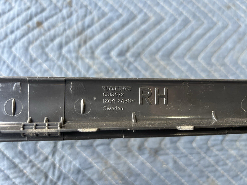 1998-2000 Volvo V70R V70 Door Entry Scuff Panel Set Trim Charcoal OEM #4080E