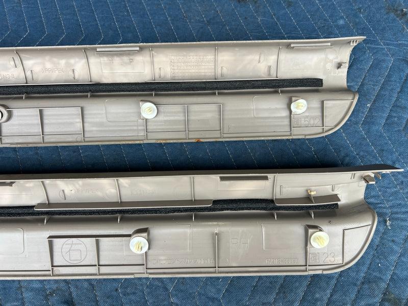 2002-2006 Toyota Camry LE SE Front Rear Door Sill Scuff Plate Trim OEM #6499EM