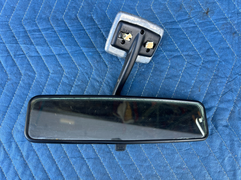 1986-1993 Volvo 240 244 Sedan Rear View Mirror Assembly 1372110 OEM #4173EM