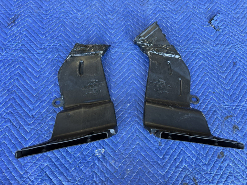 1998-2003 Jaguar XJR XJ8 X308 Front To Rear Seat HVAC Duct Pipe Set OEM #4654E