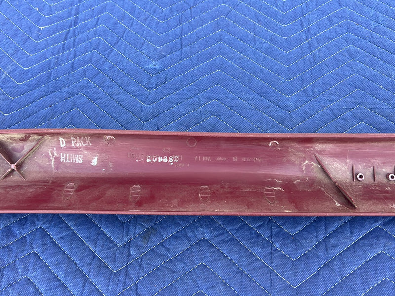 1988-1994 Chevrolet Silverado GMC C/K RH A Pillar Trim Red Burgundy OEM #5147EM