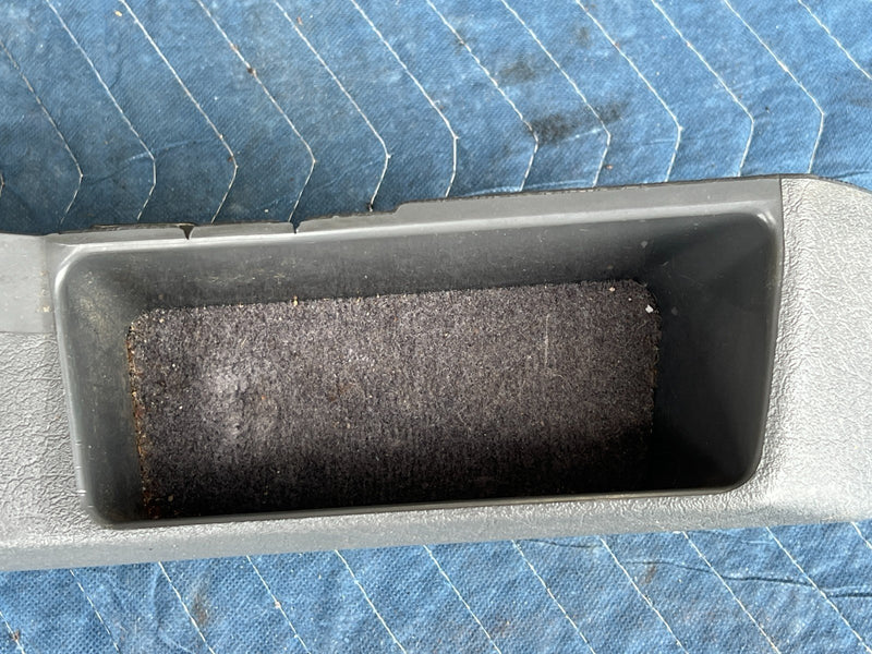1989-1995 Volvo 740 940 Front RH & LH Door Storage Trim Pair Gray OEM #3674EM