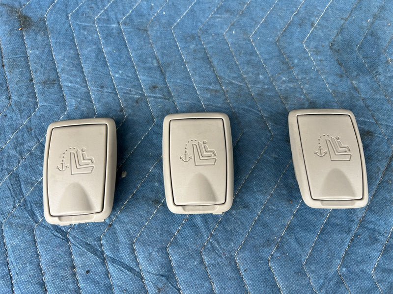 2002-2006 Toyota Camry Parcel Shelf Child Seat Anchor Trim Beige OEM #5005EM