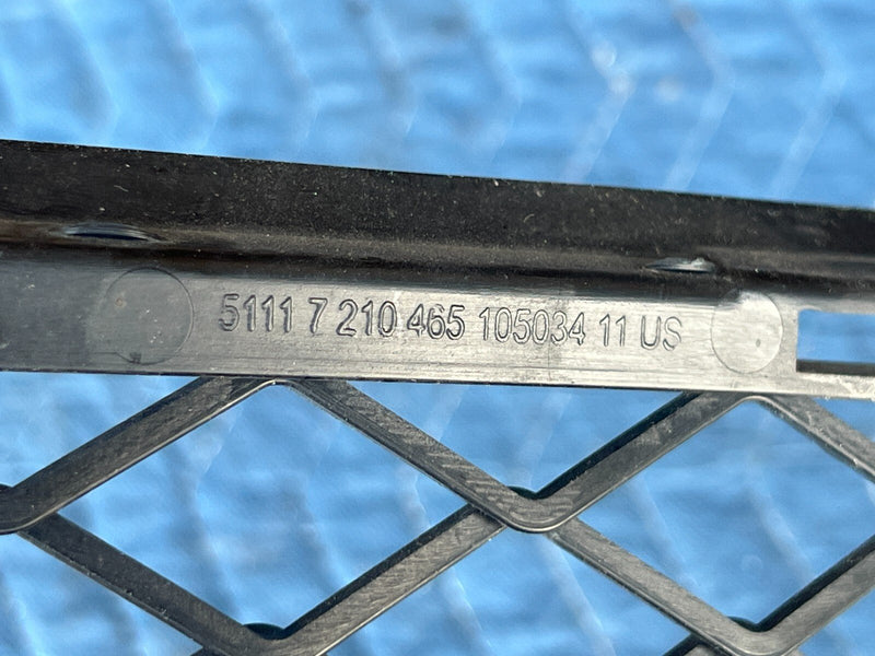 2011-2017 BMW X3 F25 Front Center Bumper Lower Grille Insert Trim OEM #2315EM