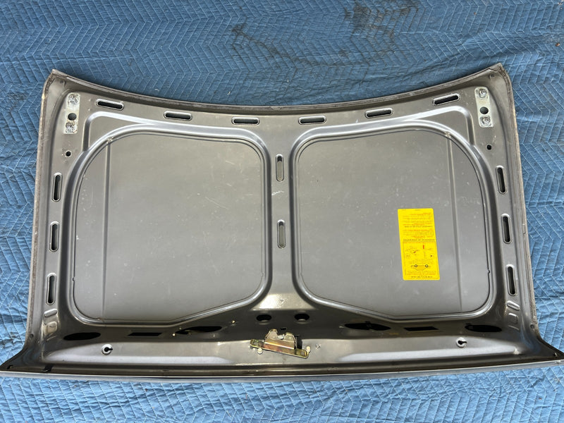 1986-1993 Volvo 240 244 *Sedan Only* Rear Trunk Deck Lid Panel Gray OEM #4465EM