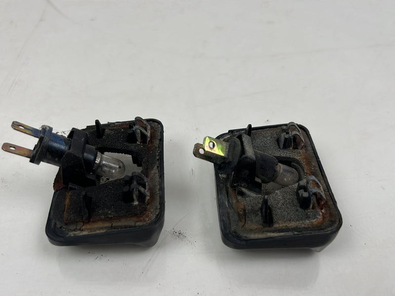 1975-1980 Volvo 244 240 Right &amp; Left Rear License Plate Light Pair OEM #5369EM