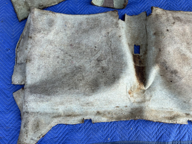 1967-1974 Volvo 140 142 Molded Carpet Full Set Brown OEM #5081EM