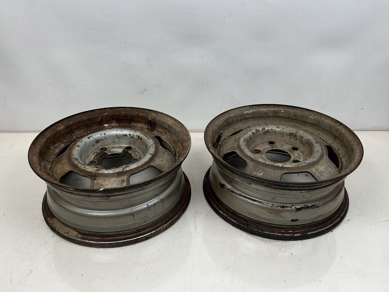 1975-1980 Volvo 244 240 14" Steel Wheel Rim Set of 4 5.5Jx14x20 OEM #5404EM