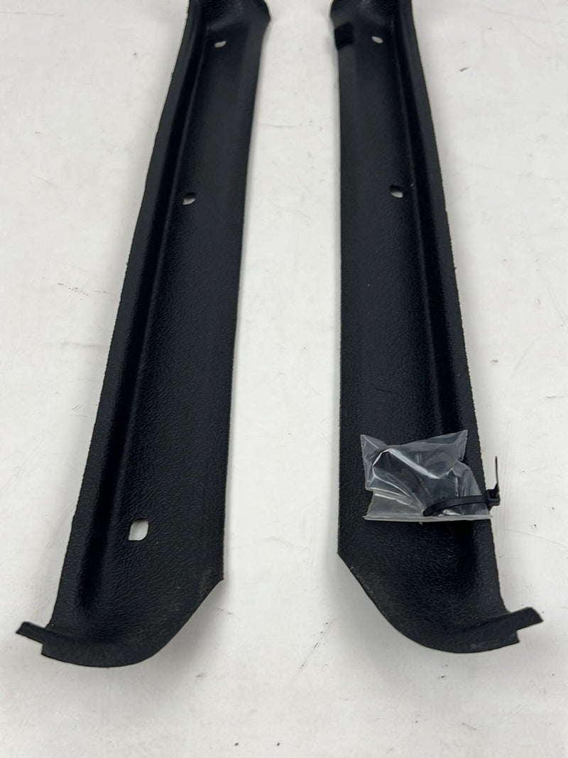 1975-1980 Volvo 244 240 Front Left Right A Pillar Trim Black 1204581 OEM #5411EM