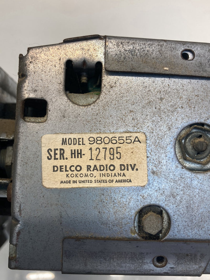 1964 Buick Riviera - Radio PN: 980655A