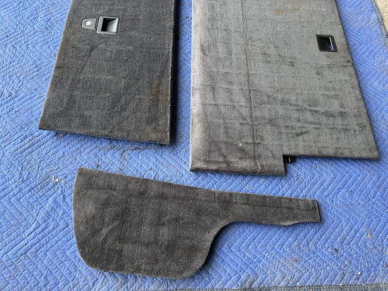 1993-1997 Volvo 850 850R Wagon Only Rear Carpet Panel Set Floor Trim OEM #4432E