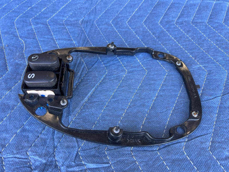 1998-2003 Jaguar XJR XJ8 Center Console Gear Shift Bezel & Switches OEM #4609E