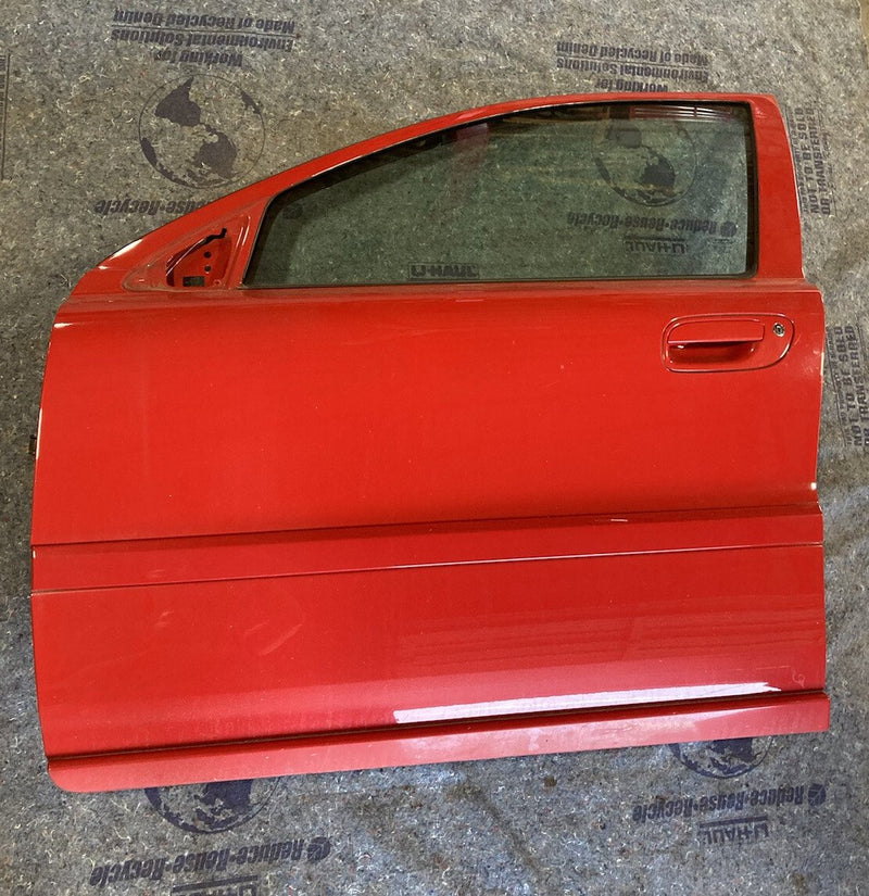 2005 2006 2007 Volvo S60R S60 V70R Front Driver Left LH Door Red OEM #1289M