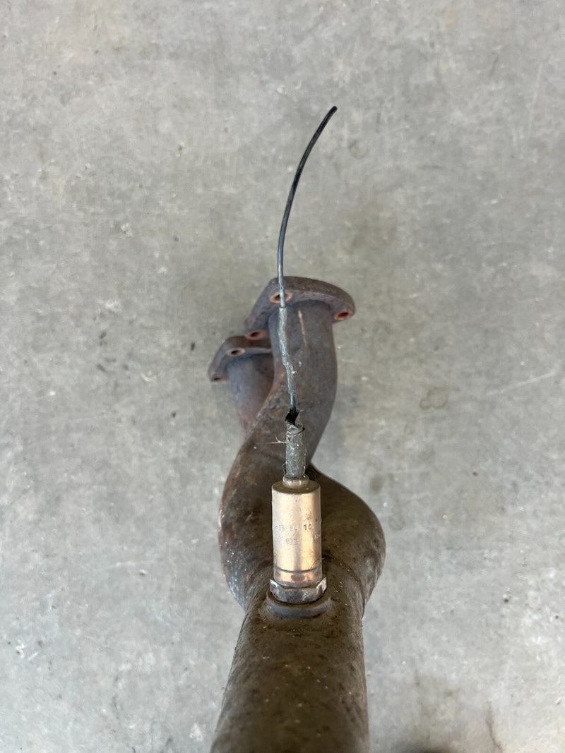 1983-1985 Porsche 944 Exhaust Down Pipe Header w/ O2 Sensor Assembly OEM #2468EM