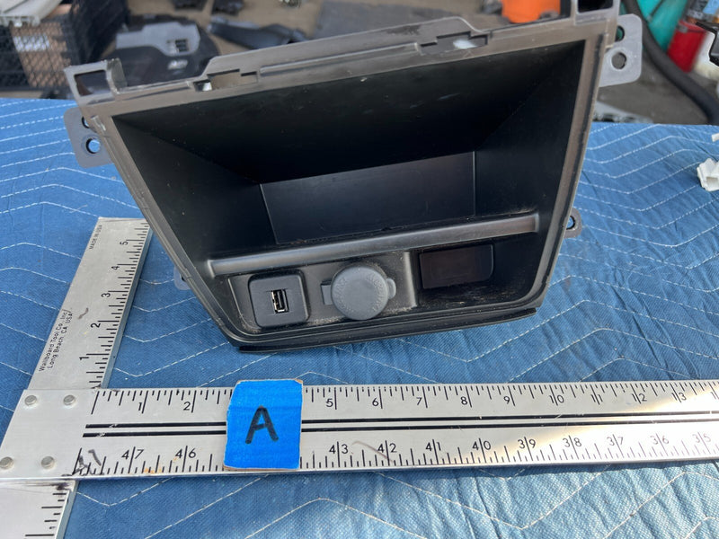 2010-2013 Suzuki SX4 Hatchback Center Console Dash Storage Trim OEM #1273CN