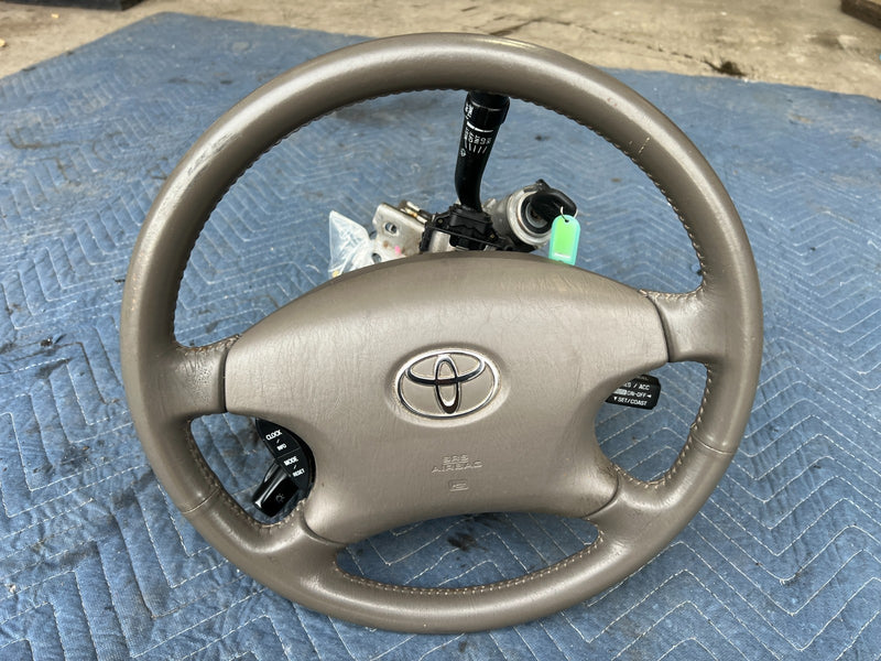 2002-2006 Toyota Camry Steering Column Wheel Stalks & Ignition w/ Key OE #5012EM
