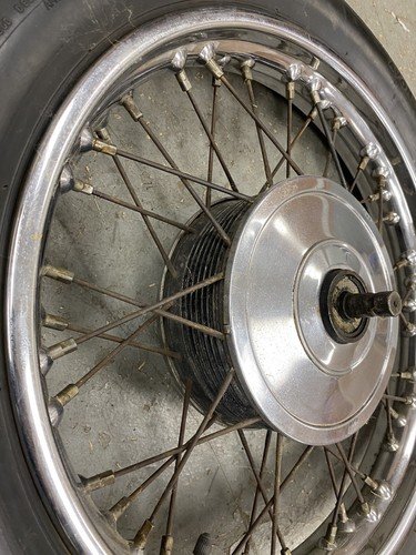 1966 Triumph Bonneville T120R T120 R 650 Trophy 17” TR6 Front Wheel Brake #1582E
