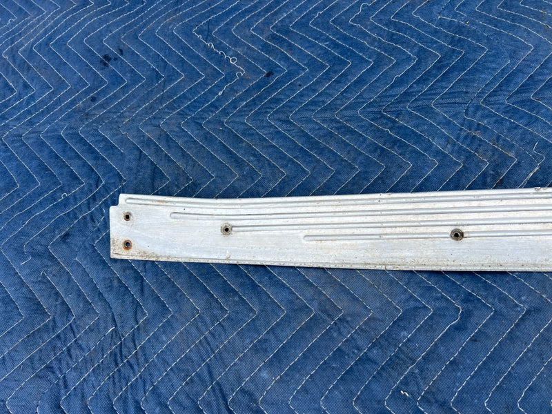 1967-1974 Volvo 140 142 Coupe Rear Trunk Sill Scuff Plate Trim OEM #4852EM