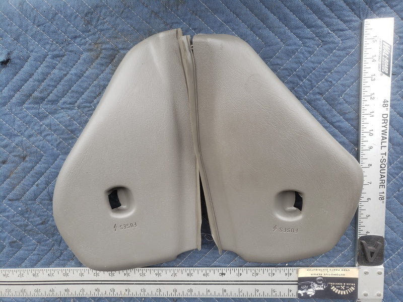 2000-2005 Chevy Impala Right & Left Fuse Box Cover Trim Pair 10326006 OE #2166CN