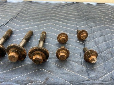 1993-1997 Volvo 850 850R V70 S70 C70 Front Subframe Bolt Set Hardware OEM #4533E
