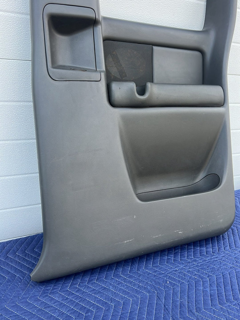 1999-2007 Chevrolet Silverado Extended Cab Rear Right Door Card Gray OEM #5493EM