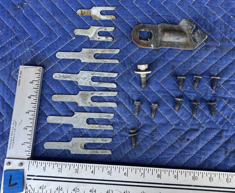 1980-1985 Cadillac Seville Front Driver Fender Left Hardware Bolts OEM #3363M