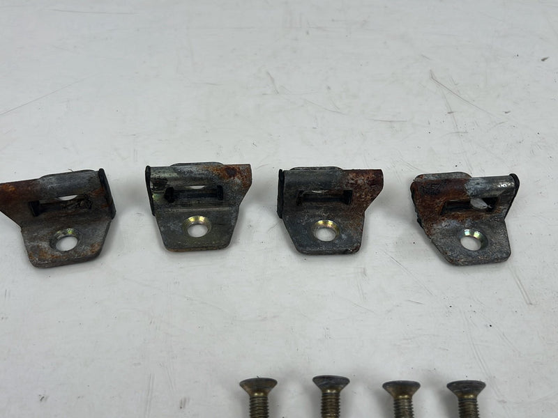 1990-1992 Volvo 740 745 940 Door Catch Striker Plate Set of 4 OEM #5986EM