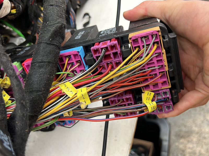 1996-2003 Audi S8 D2 A8 Complete Body Wiring Harness w/ Fuse Box OEM #6575EM