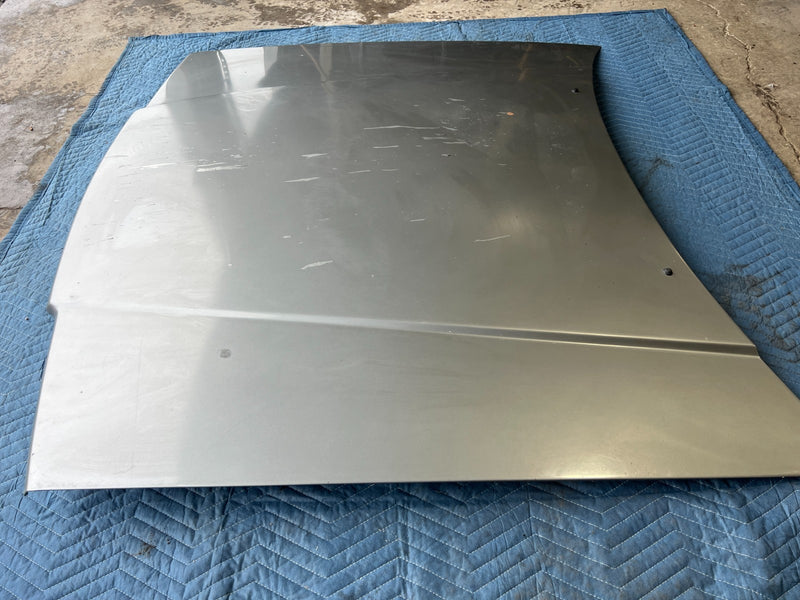 1986-1993 Volvo 240 244 245 Front Hood Panel Engine Bonnet Gray OEM #4464EM