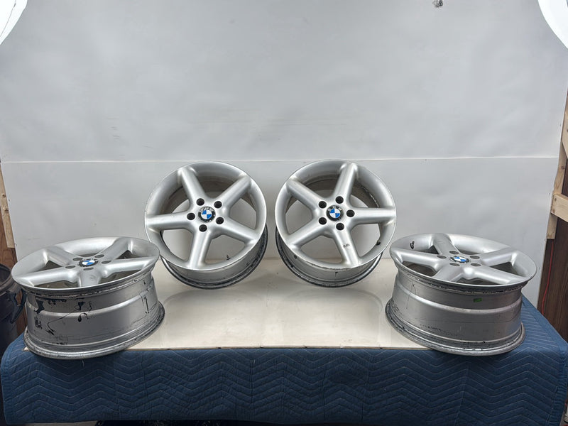 1998-2003 BMW 323i Z3 E36 8.5x17 5-Spoke Aluminum Wheel Set of 4 OEM #6116EM