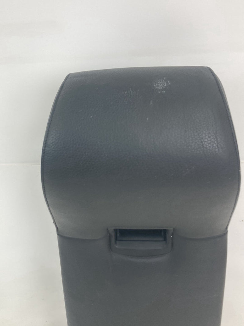 2003-2007 BMW 545i E60 Rear Seat Armrest Black Leather 7068797 OEM #4961M