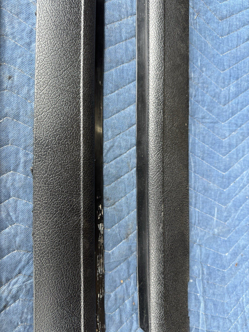 1986-1993 Volvo 240 244 245 A Pillar Trim Left & Right Pair Black OEM #4853E