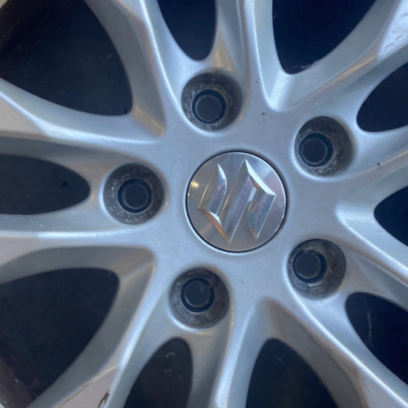 2013 Suzuki SX4 GY Wheel Set of 4 Aluminum 16x6 Twin Spoke 12081503 OEM #5003M