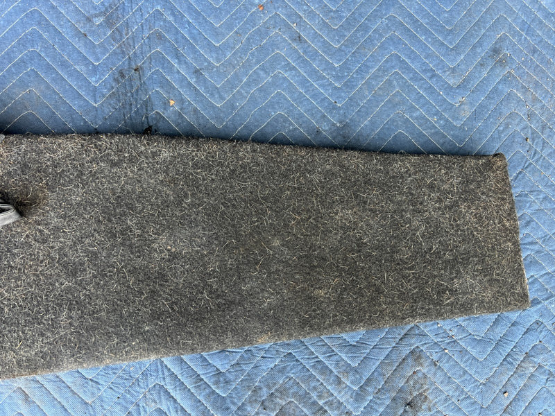 1986-1993 Volvo 240 245 Wagon Rear Right RH Carpet Trim Panel Black OEM #4153EM