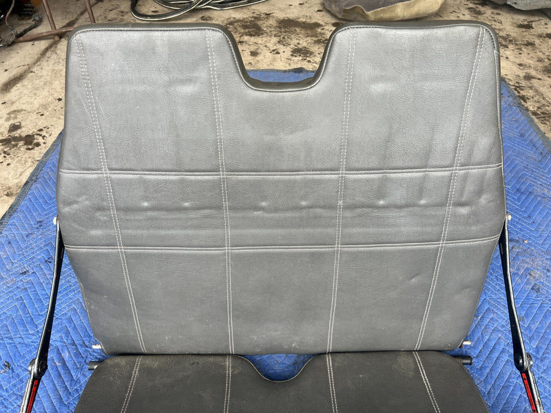 1992-1995 Volvo 940 740 3rd Row Booster Seat Assembly Charcoal RARE OEM #3293EM