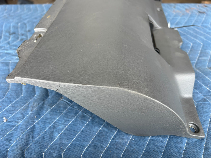 1989-1995 Volvo 740 940 Sedan Dash Driver Left Knee Bolster Trim Gray OE #3685EM