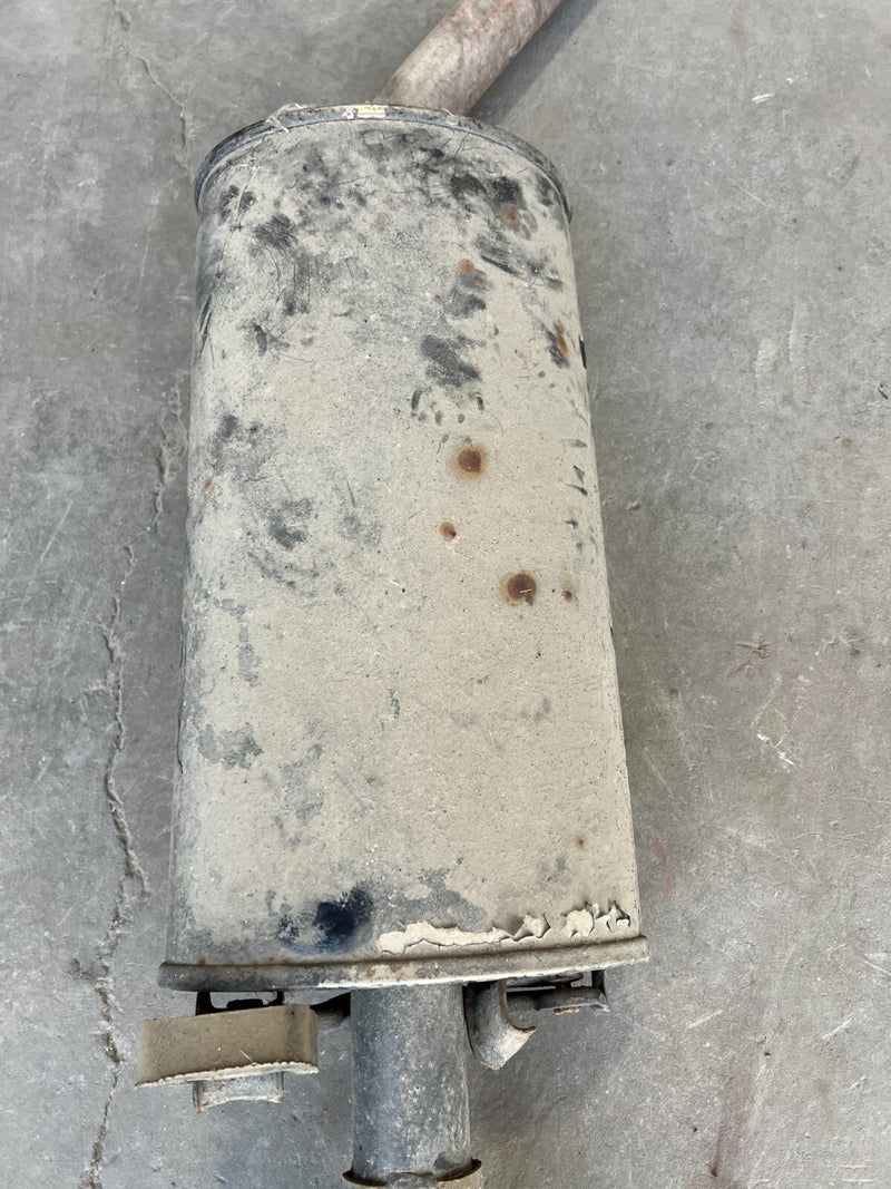 1983-1985 Porsche 944 Exhaust Down Pipe Muffler Resonator Assembly OEM #2467EM