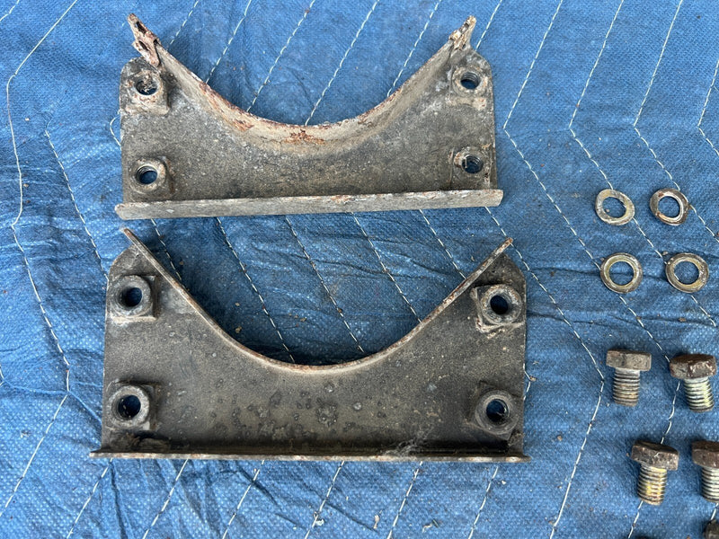 1983-1985 Porsche 944 Center Tunnel Brace Bracket Support w/ Bolts OEM #2555EM