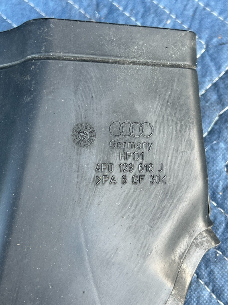 2005-2011 Audi A6 Engine Air Intake Tube Duct 4F0129618J OEM #3467EM