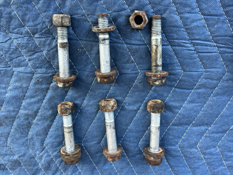 1998-2003 Jaguar XJR XJ8 X308 Center Driveshaft Bolt Hardware Set OEM #4717E